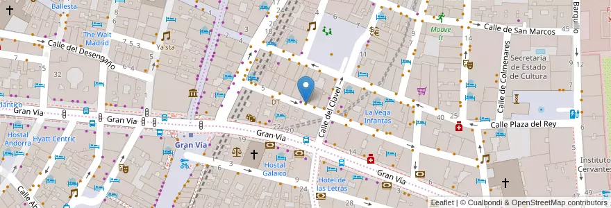 Mapa de ubicacion de Petit Comité en Spain, Community Of Madrid, Community Of Madrid, Área Metropolitana De Madrid Y Corredor Del Henares, Madrid.