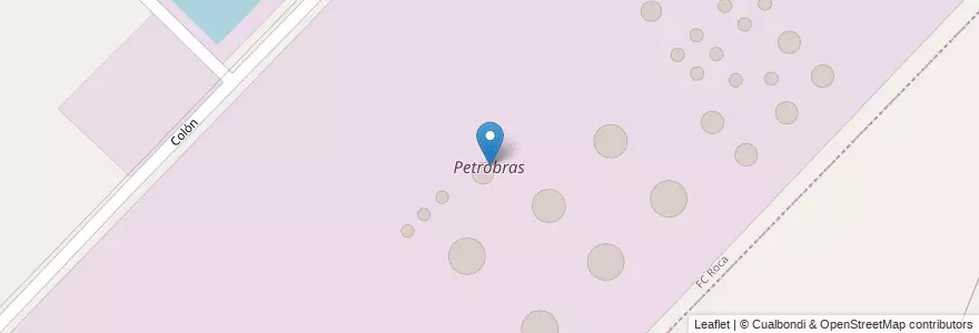 Mapa de ubicacion de Petrobras en Argentina, Provincia Di Buenos Aires, Partido De Bahía Blanca, Bahía Blanca.