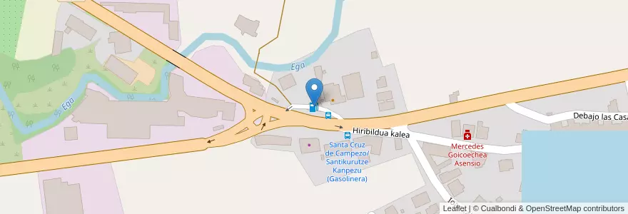 Mapa de ubicacion de PETRONOR en スペイン, バスク州, Araba/Álava, Montaña Alavesa/Arabako Mendialdea, Campezo/Kanpezu.