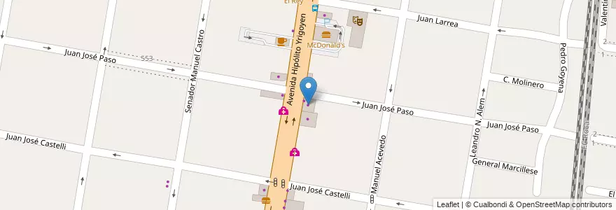 Mapa de ubicacion de Peugeot Rapide en Arjantin, Buenos Aires, Partido De Lomas De Zamora, Lomas De Zamora.