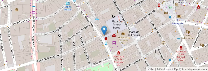 Mapa de ubicacion de Peyma en スペイン, マドリード州, Comunidad De Madrid, Área Metropolitana De Madrid Y Corredor Del Henares, Madrid.