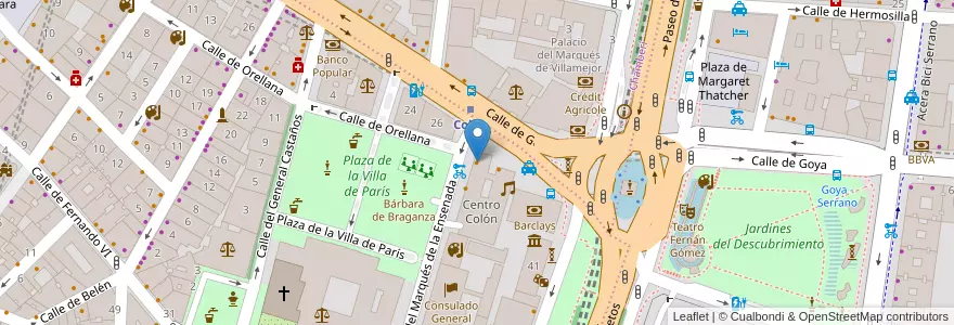 Mapa de ubicacion de Peyote San en Испания, Мадрид, Мадрид, Área Metropolitana De Madrid Y Corredor Del Henares, Мадрид.