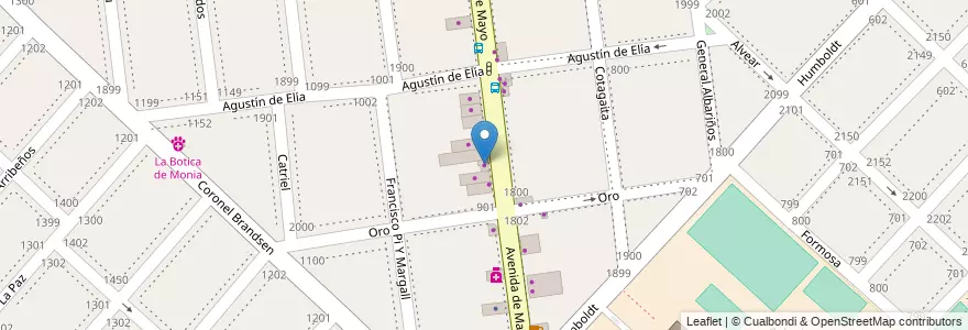Mapa de ubicacion de Photo & Video en アルゼンチン, ブエノスアイレス州, Partido De La Matanza, Ramos Mejía.