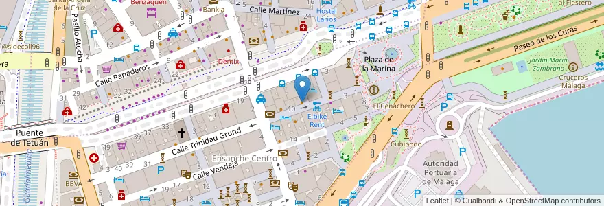 Mapa de ubicacion de Pidebio Restaurante EcoTienda en 西班牙, 安达鲁西亚, Málaga, Málaga-Costa Del Sol, Málaga.