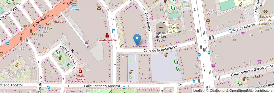 Mapa de ubicacion de Pierrot en スペイン, カスティーリャ・イ・レオン州, Burgos, Alfoz De Burgos, Burgos.