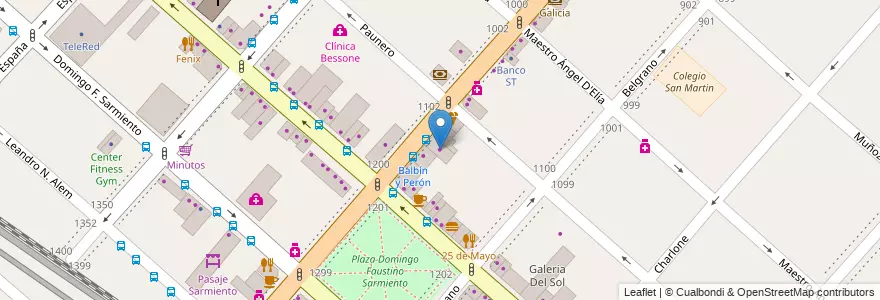 Mapa de ubicacion de Pigmento en Argentina, Provincia Di Buenos Aires, Partido De San Miguel, San Miguel.