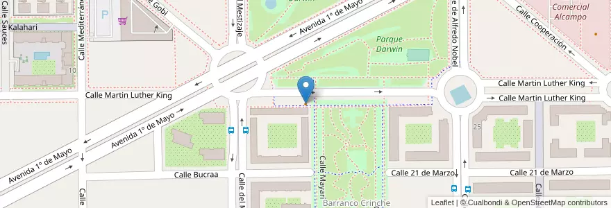 Mapa de ubicacion de PiKARA en Испания, Мадрид, Мадрид, Área Metropolitana De Madrid Y Corredor Del Henares, Alcorcón.