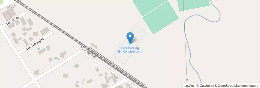 Mapa de ubicacion de Pilar Parking (En Construccion) en アルゼンチン, ブエノスアイレス州, Partido Del Pilar, La Lonja.