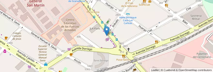 Mapa de ubicacion de Pinky, Palermo en Argentine, Ciudad Autónoma De Buenos Aires, Buenos Aires, Comuna 14.