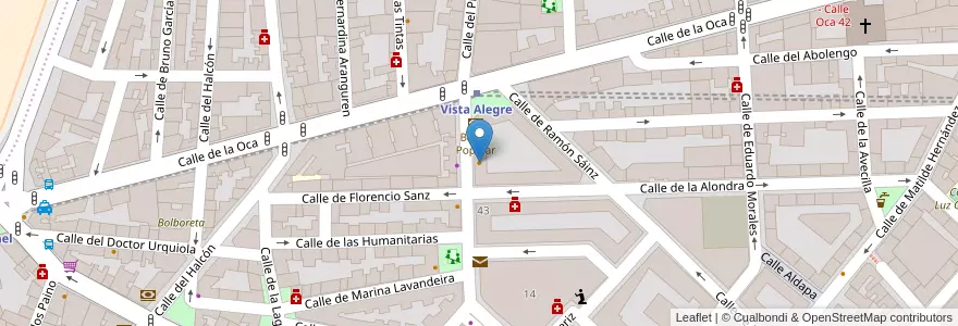 Mapa de ubicacion de Pinzón en Испания, Мадрид, Мадрид, Área Metropolitana De Madrid Y Corredor Del Henares, Мадрид.