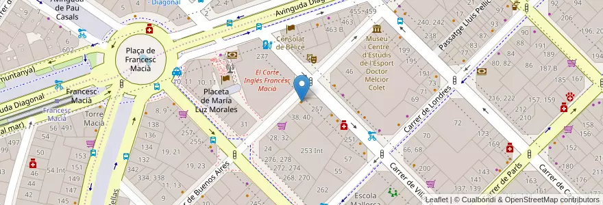 Mapa de ubicacion de Piper's en スペイン, カタルーニャ州, Barcelona, バルサルネス, Barcelona.