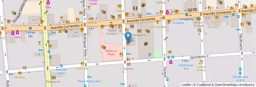 Mapa de ubicacion de Pippo, San Nicolas en Argentine, Ciudad Autónoma De Buenos Aires, Comuna 1, Buenos Aires.