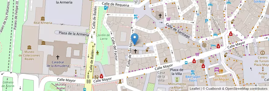 Mapa de ubicacion de Pisco 41 en Испания, Мадрид, Мадрид, Área Metropolitana De Madrid Y Corredor Del Henares, Мадрид.