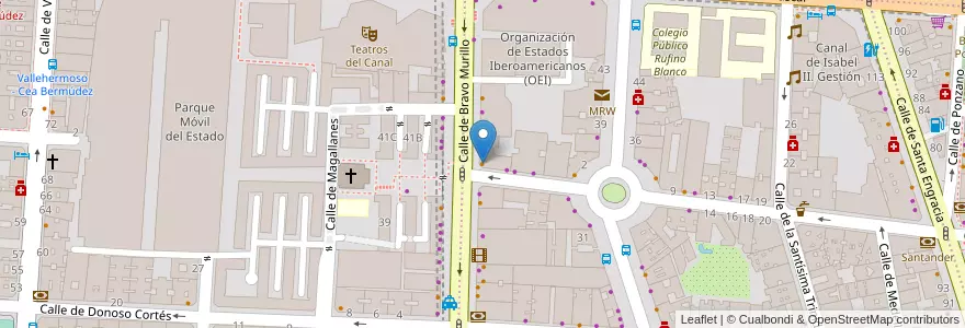 Mapa de ubicacion de Piscolabis en スペイン, マドリード州, Comunidad De Madrid, Área Metropolitana De Madrid Y Corredor Del Henares, Madrid.