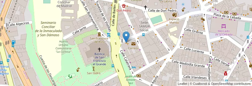 Mapa de ubicacion de Piscomar en Испания, Мадрид, Мадрид, Área Metropolitana De Madrid Y Corredor Del Henares, Мадрид.