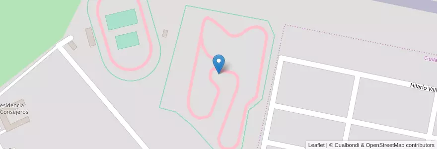 Mapa de ubicacion de Pista de Karting en Arjantin, Santa Fe, Departamento Castellanos, Municipio De Sunchales.