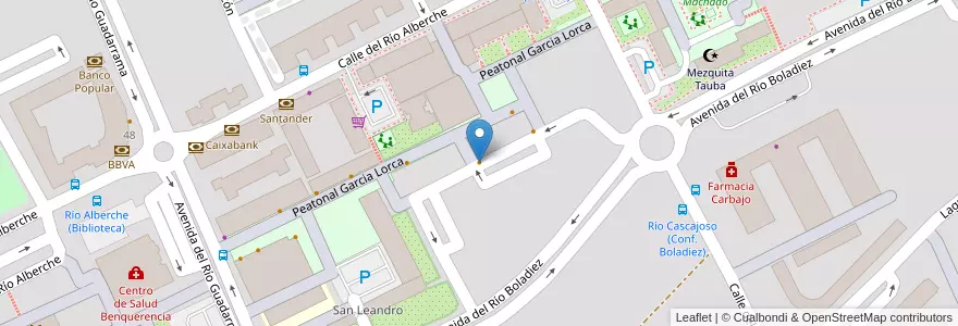 Mapa de ubicacion de Pizza Bom en Spain, Castile-La Mancha, Toledo, Toledo, Toledo.