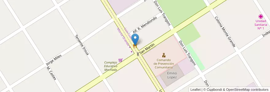 Mapa de ubicacion de Pizza Full en Argentinië, Buenos Aires, Partido De Esteban Echeverría, Luis Guillón.