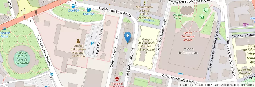 Mapa de ubicacion de Pizza Juan en Spanje, Asturië, Asturië, Oviedo.
