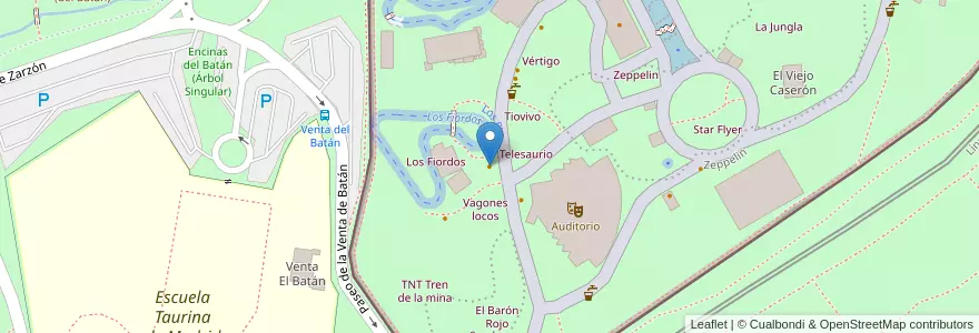Mapa de ubicacion de Pizza & Pasta El Mirador en İspanya, Comunidad De Madrid, Comunidad De Madrid, Área Metropolitana De Madrid Y Corredor Del Henares, Madrid.