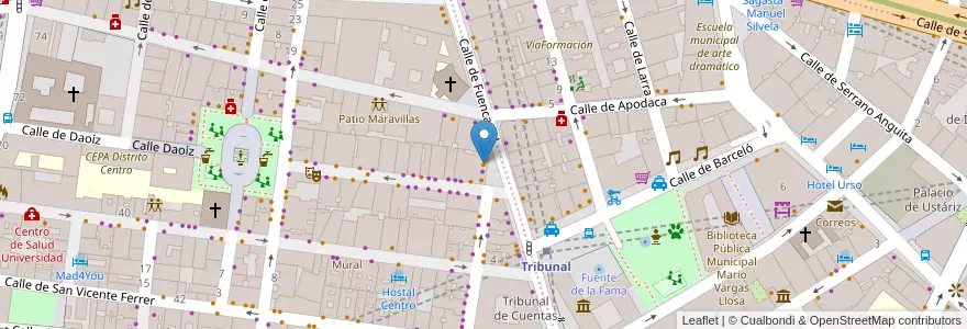 Mapa de ubicacion de Pizza & Pita en Испания, Мадрид, Мадрид, Área Metropolitana De Madrid Y Corredor Del Henares, Мадрид.