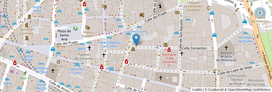 Mapa de ubicacion de Pizzamascalzone en إسبانيا, منطقة مدريد, منطقة مدريد, Área Metropolitana De Madrid Y Corredor Del Henares, مدريد.