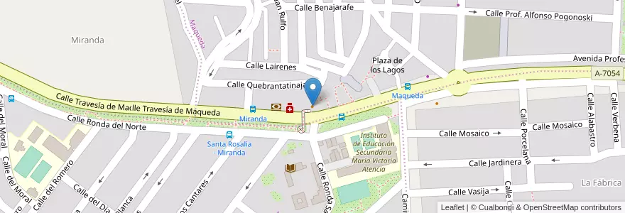 Mapa de ubicacion de Pizzeria Miguel en España, Andalucía, Málaga, Málaga-Costa Del Sol, Málaga.