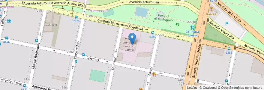 Cómo llegar a Planta Impresora Capital en Santa Fe, Departamento Rosario, Municipio De Rosario, Rosario - Cualbondi