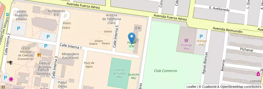 Mapa de ubicacion de Playon IEM en 阿根廷, Salta, Capital, Municipio De Salta, Salta.