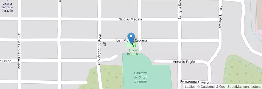 Mapa de ubicacion de Plaza 25 de Mayo en Argentina, Salta, Capital, Municipio De Salta, Salta.