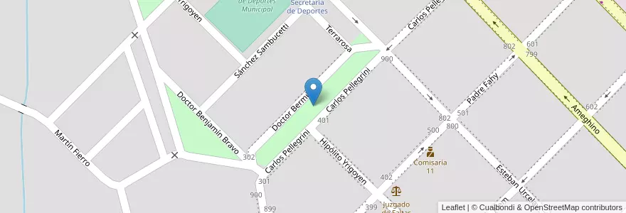 Mapa de ubicacion de Plaza de la Concordia en Argentinien, Provinz Buenos Aires, Partido De Exaltación De La Cruz, Capilla Del Señor.