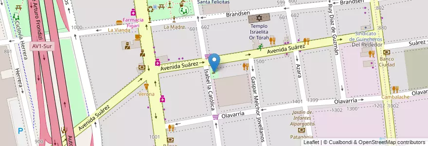 Mapa de ubicacion de Plaza Quinquela Martín, Barracas en Argentinië, Ciudad Autónoma De Buenos Aires, Comuna 4, Buenos Aires.
