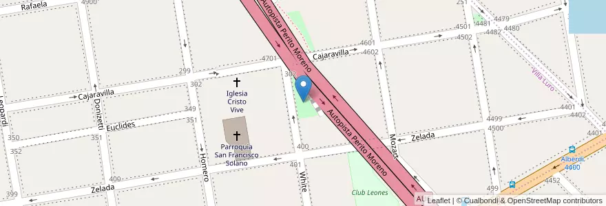 Mapa de ubicacion de Plazoleta de La Amistad en 아르헨티나, Ciudad Autónoma De Buenos Aires, Comuna 9, 부에노스아이레스, Comuna 10.