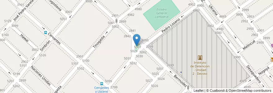 Mapa de ubicacion de Plazoleta Doctor Salvador Mazza, Villa Devoto en Argentinien, Ciudad Autónoma De Buenos Aires, Buenos Aires, Comuna 10, Comuna 11.