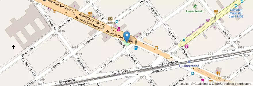 Mapa de ubicacion de Plazoleta Mariscal José Pildsudski, Villa Devoto en Arjantin, Ciudad Autónoma De Buenos Aires, Buenos Aires, Comuna 11.