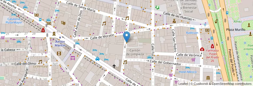 Mapa de ubicacion de Plenti en إسبانيا, منطقة مدريد, منطقة مدريد, Área Metropolitana De Madrid Y Corredor Del Henares, مدريد.