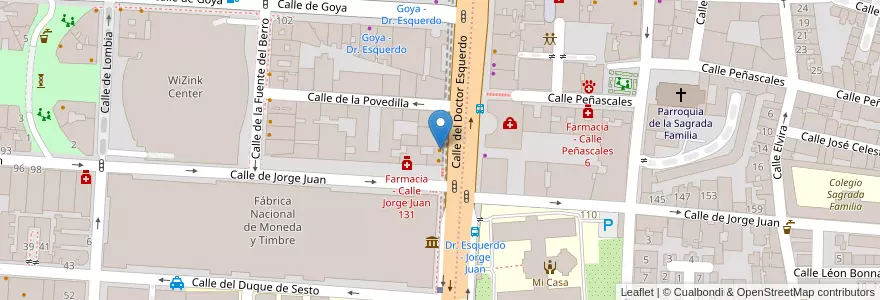 Mapa de ubicacion de Pobre de Mi en Испания, Мадрид, Мадрид, Área Metropolitana De Madrid Y Corredor Del Henares, Мадрид.