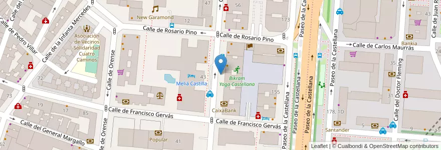 Mapa de ubicacion de POETA JOAN MARAGALL, CALLE, DEL,48 en 스페인, Comunidad De Madrid, Comunidad De Madrid, Área Metropolitana De Madrid Y Corredor Del Henares, 마드리드.