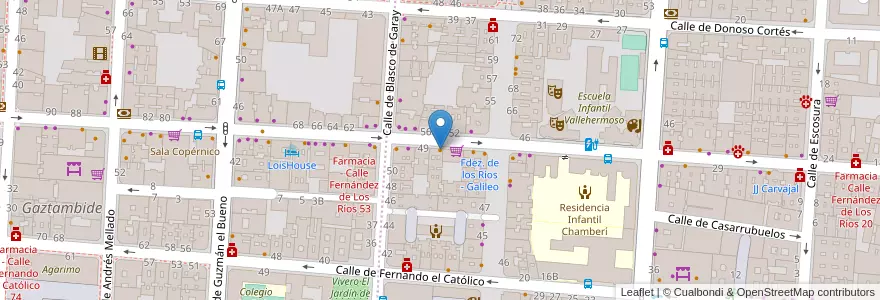 Mapa de ubicacion de Poké Fish en 西班牙, Comunidad De Madrid, Comunidad De Madrid, Área Metropolitana De Madrid Y Corredor Del Henares, Madrid.