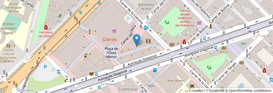 Mapa de ubicacion de Poké Sí en Spagna, Catalunya, Barcelona, Barcelonès, Barcelona.