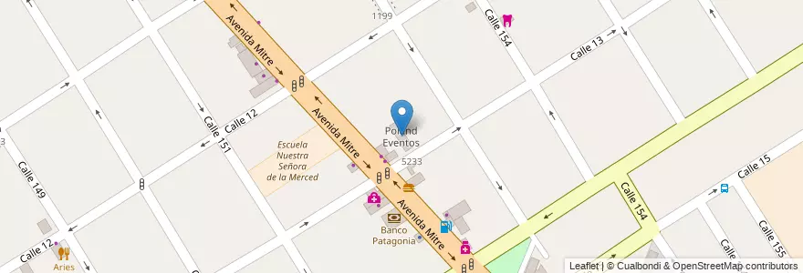 Mapa de ubicacion de Poland Eventos en Arjantin, Buenos Aires, Partido De Berazategui, Berazategui.