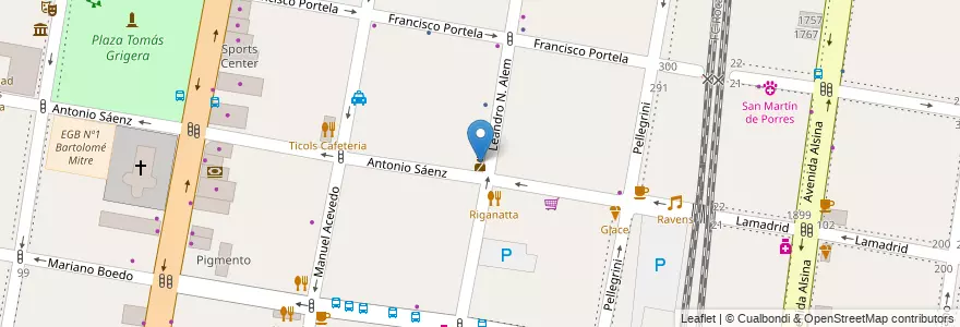 Mapa de ubicacion de Policia en Arjantin, Buenos Aires, Partido De Lomas De Zamora, Lomas De Zamora.