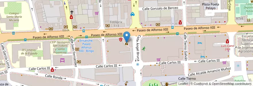 Mapa de ubicacion de Policía Local Cartagena - Departamento de Tráfico y Atención Ciudadana en Spanje, Murcia, Murcia, Campo De Cartagena Y Mar Menor, Cartagena.
