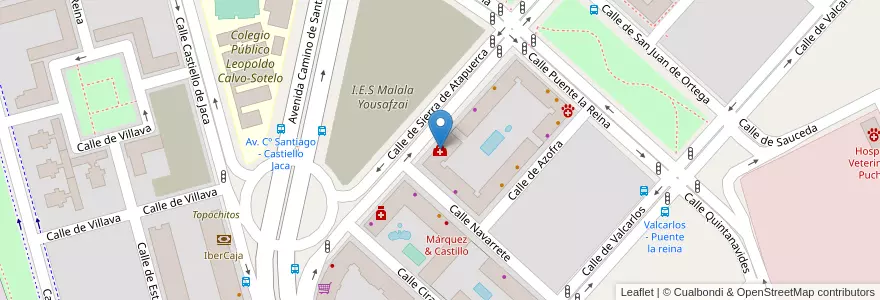 Mapa de ubicacion de Policlínico HM Las Tablas en 스페인, Comunidad De Madrid, Comunidad De Madrid, Área Metropolitana De Madrid Y Corredor Del Henares, 마드리드.