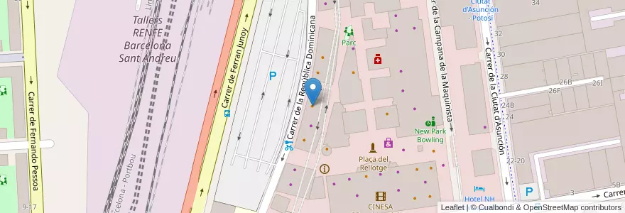 Mapa de ubicacion de Pollo Campero en Испания, Каталония, Барселона, Барселонес, Барселона.