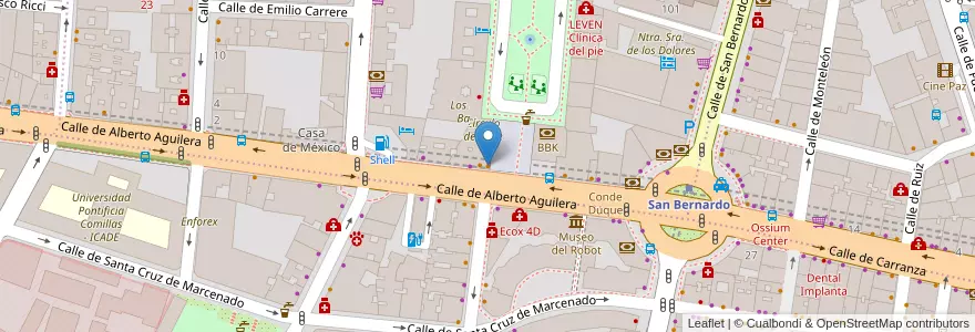 Mapa de ubicacion de Pomodoro en Испания, Мадрид, Мадрид, Área Metropolitana De Madrid Y Corredor Del Henares, Мадрид.