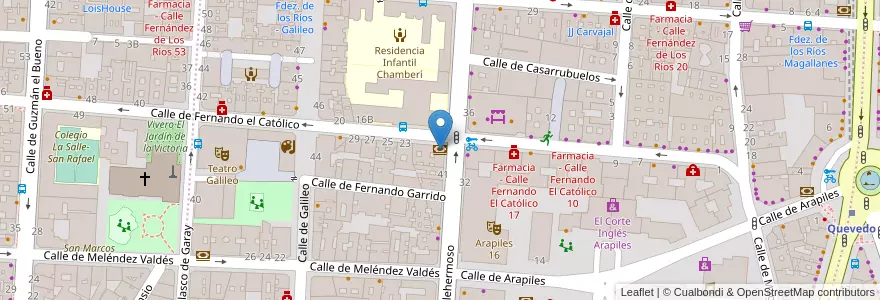 Mapa de ubicacion de Popular en Spagna, Comunidad De Madrid, Comunidad De Madrid, Área Metropolitana De Madrid Y Corredor Del Henares, Madrid.