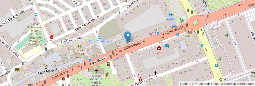 Mapa de ubicacion de Por qué¿? en Espagne, Castille-Et-León, Burgos, Alfoz De Burgos, Burgos.