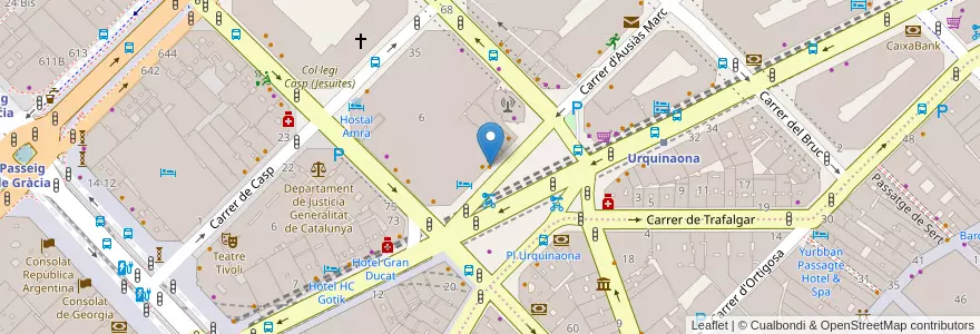 Mapa de ubicacion de Pot Petit en Испания, Каталония, Барселона, Барселонес, Барселона.