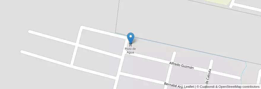 Mapa de ubicacion de Pozo de Agua en Argentinië, Tucumán, San Miguel De Tucumán, Departamento Yerba Buena, Yerba Buena.